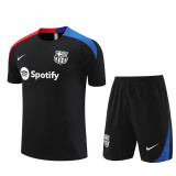 24/25  Barcelona Short sleeve black training suit