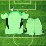 25/26 Real Madrid goalkeeper kids kit green