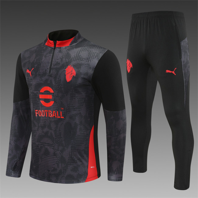 25/26 AC Milan training Adult suit black