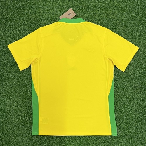 2025 Brazil women's soccer team home football football jersey