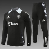 24/25 Manchester United black training suit