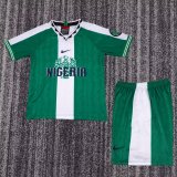 Retro 1996 Nigeria home kids kit