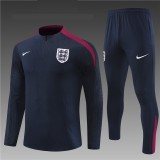 24/25 England kids Royal Blue training suit