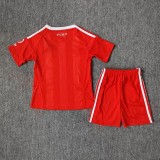25/26 bayern munich goalkeeper kids kit red