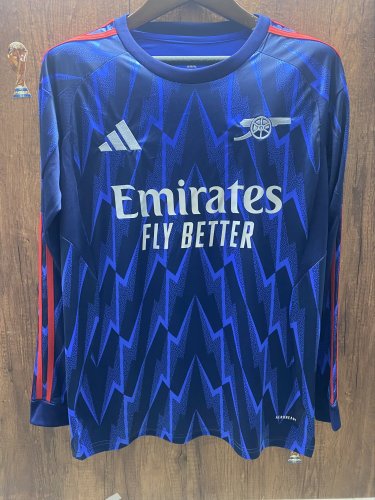 25/26 Arsenal away football Jersey Long sleeves