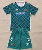 25/26 Sunderland goalkeeper kids kit green