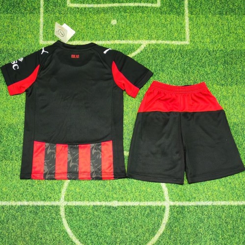 25/26 AC milan home kids kit