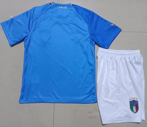 2022 Italy home kids kit with sock