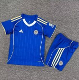 25/26 Leicester City home kids kit