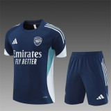 25/26 Arsenal Short sleeve training Adult suit royal blue