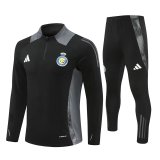 24/25 Al Nassr kids black training suit