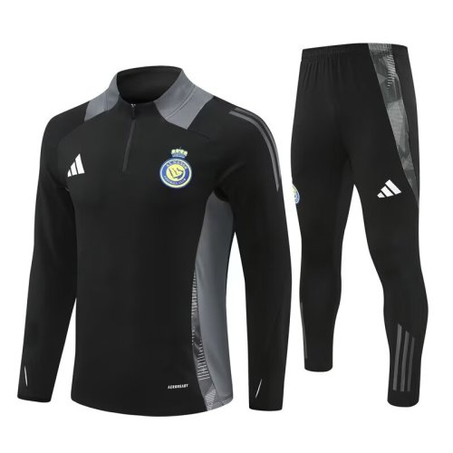 24/25 Al Nassr kids black training suit