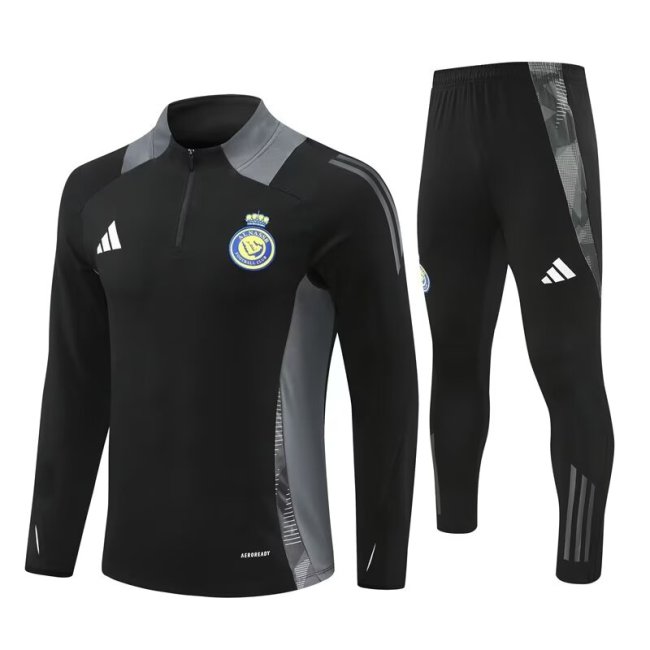 24/25 Al Nassr kids black training suit