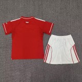 25/26 Nottingham Forest home kids kit
