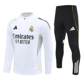 25/26 Real Madrid Adult training suit white