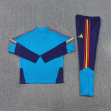 25/26 Spain kids training suit Royal Blue