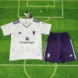 25/26 Manchester United away kids kit