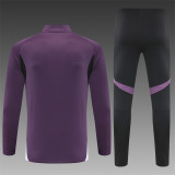 25/26 Manchester United kids training suit purple