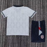 Retro 1990 England home kids kit