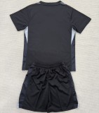 25/26 PSG Paris goalkeeper kids kit black