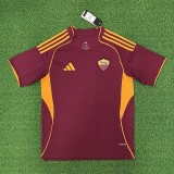 25/26 Roma home football jersey
