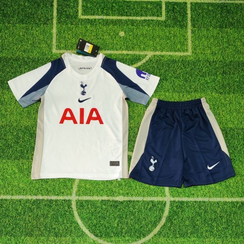 25/26 Tottenham Hotspur home kids kit