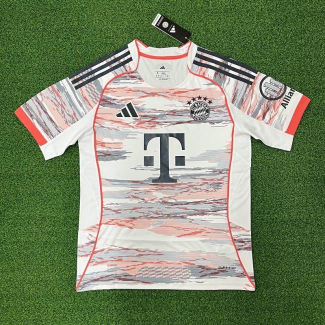 25/26 bayern munich away football jersey