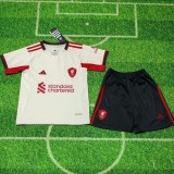 25/26 liverpool Away kids kit