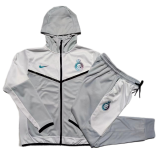 23/24 Al Nassr gray jacket Training suit with hat