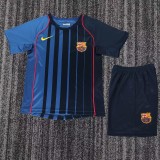 Retro 04/05 Barcelona Away kids kit