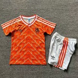 Retro 1988 Netherlands home kids kit
