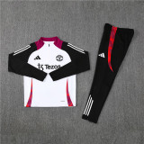 24/25 Manchester United training suit black white
