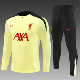 24/25 Liverpool training suit yellow