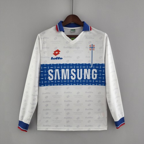Retro 1996 Long Sleeve Deportivo Universidad Católica Third away