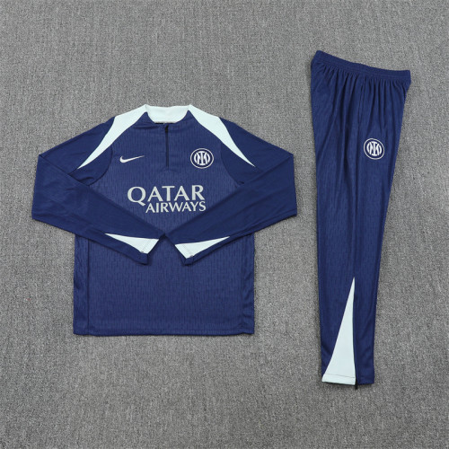 25/26 inter milan kids training suit royal blue
