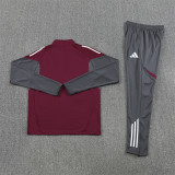 25/26 Arsenal kids training suit maroon