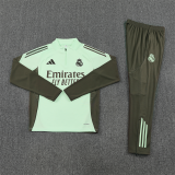 25/26 Real Madrid Kids training suit light green