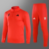 24/25 Manchester United training Adult suit Red Monster
