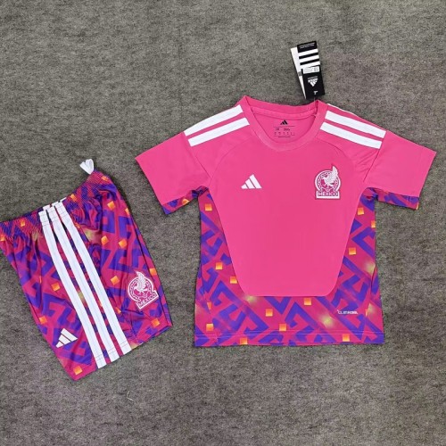25/26 Mexico goalkeeper kids kit Pink