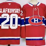 NHL Montreal Canadiens SLAFKOVSKY Jerseys