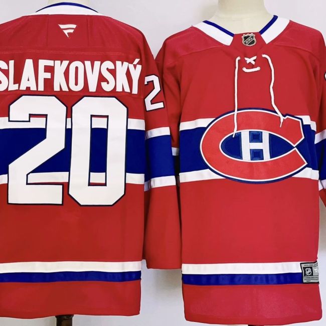 NHL Montreal Canadiens SLAFKOVSKY Jerseys