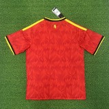 25/26 Belgium home football Jersey