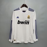 Retro Real Madrid 10/11 Long sleeve home