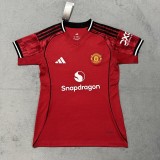 25/26 Manchester United home women's football jersey