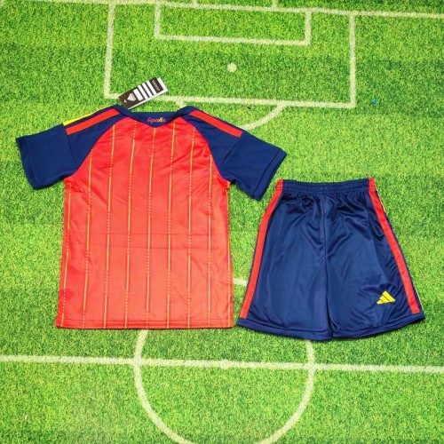25/26 Spain home kids kit