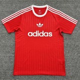 25/26 Retro clover red football Jersey