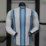 25/26  Argentina home long sleeves Player version