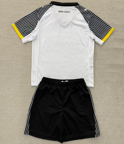 25/26 Derby County home kids kit