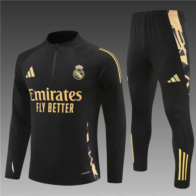 24/25 Real Madrid Adult training suit black