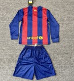 Retro 14/15 Barcelona kids kit long sleeves